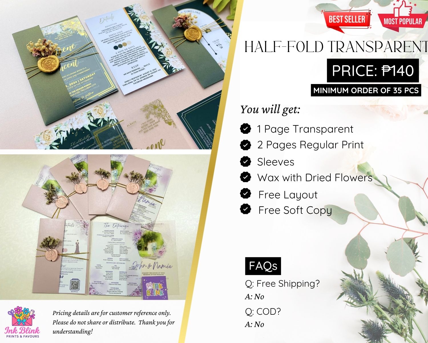 Half-Fold Transparent